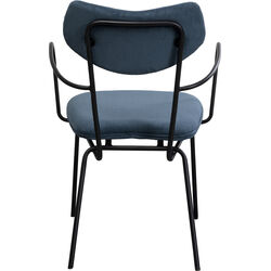 Chair with Armrest Viola Blue