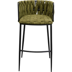 Bar Chair Saluti Dark Green 77cm