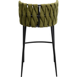 Sedia bar Saluti verde scuro 77cm