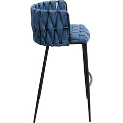 Silla bar Saluti Azul 77cm