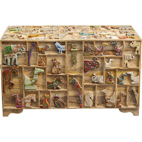 Trunk Zoo 81x47cm