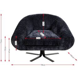 Drehsessel Ciao Midnight