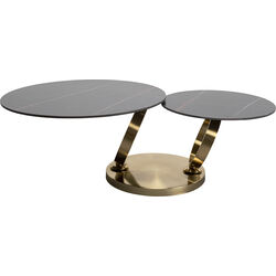 Coffee Table Beverly Gold 133x80cm