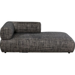 Ecksofa Bow Rechts Grau