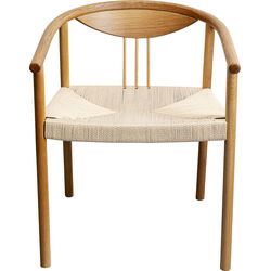 Chair with Armrest Edda Nature