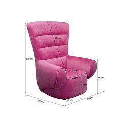 Sessel Sweep Pink