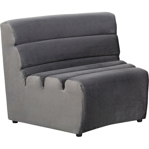 Sofa Element Wave Grey