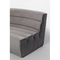 Sofa Element Wave Grey