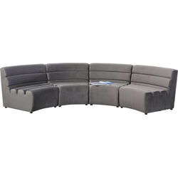 Sofa Element Wave Grey