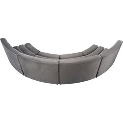 Sofa Element Wave Grey