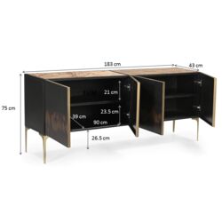 Sideboard Fuoco 183cm