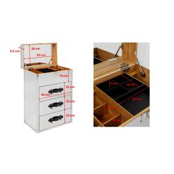 Kommode Vegas Make Up 65cm