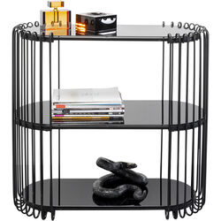 Console Wire Black 81x78cm