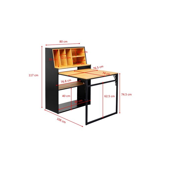Schreibtisch Vinoteca 106x117cm
