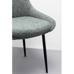 Chair East Side Melange Greyblue