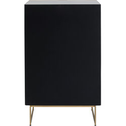 Kommode Soran 5 Schübe Gold 65x114cm