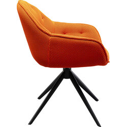 Drehstuhl Carlito Mesh Orange