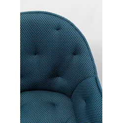 Swivel Chair Carlito Mesh Bluegreen