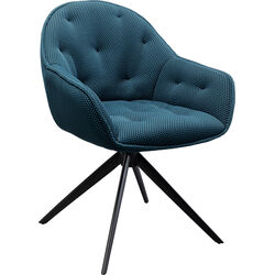 Swivel Chair Carlito Mesh Bluegreen