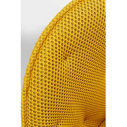 Swivel Chair Carlito Mesh Yellow