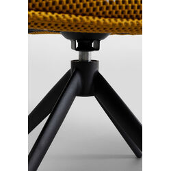 Swivel Chair Carlito Mesh Yellow