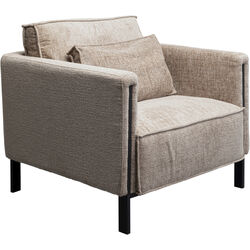 Fauteuil Victor beige