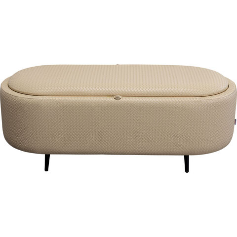 Bench Venezia Storage Cream 100cm