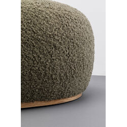 Hocker Pebble Boucle Oliv 81cm