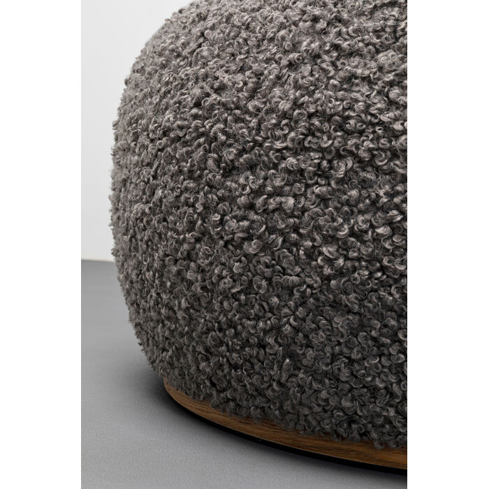 Panca Pebble Boucle grigio 81cm