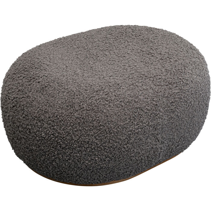 Panca Pebble Boucle grigio 81cm