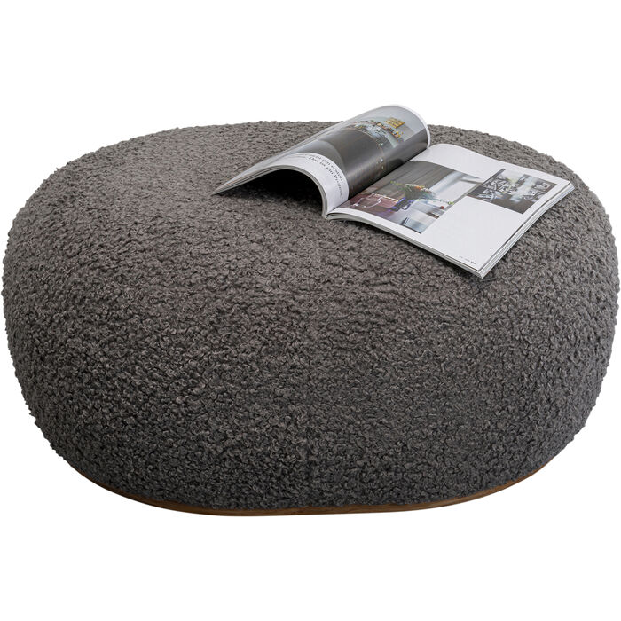 Panca Pebble Boucle grigio 81cm