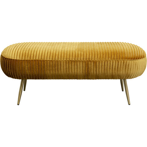 Banco Suri Amarillo 120cm