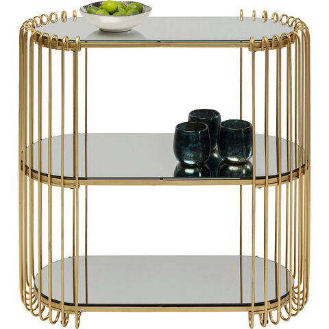 Console Wire Brass 81x78cm