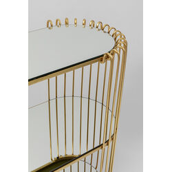 Konsole Wire Brass 81x78cm