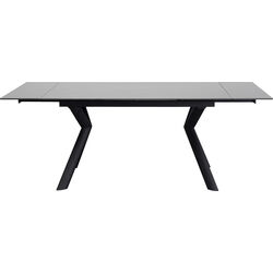 Table à rallonges Xenia noir 140(30+30)x80cm