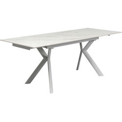 Extension Table Xenia White 140(+30+30)x80cm