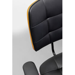 Chaise de bureau Nelly noir