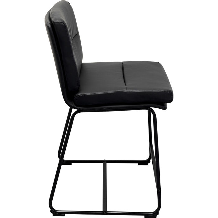 Tabouret de bar Ginny noir 60cm