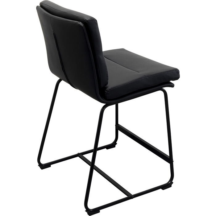 Tabouret de bar Ginny noir 60cm