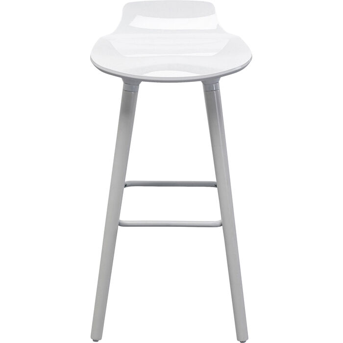 Tabouret de bar York blanc 75cm