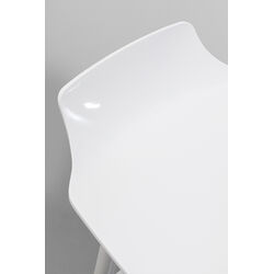 Tabouret de bar York blanc 75cm