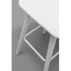 Tabouret de bar York blanc 75cm