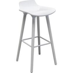 Tabouret de bar York blanc 75cm