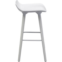 Sedia bar York Bianco 75cm