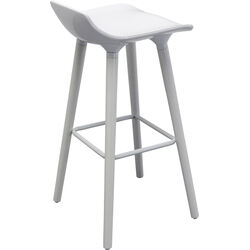 Bar Chair York White 75cm