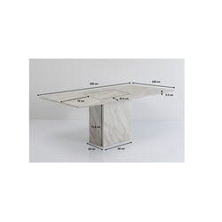 Tisch Artistico Marble 200x100cm