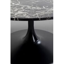 Coffee Table Schickeria Marble Black Ø80cm