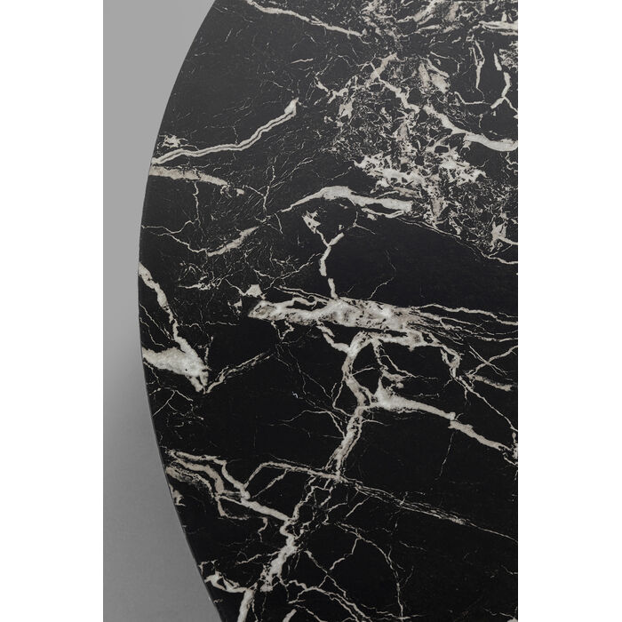 Coffee Table Schickeria Marble Black Ø80cm