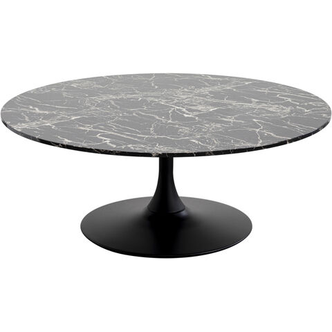 Couchtisch Schickeria Marble Black Ø110cm