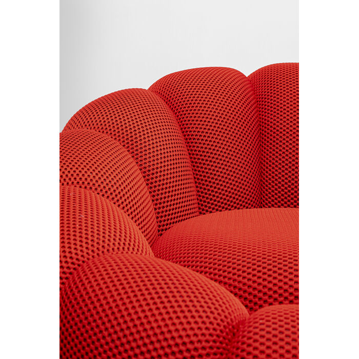 Swivel Armchair Peppo Bloom Red